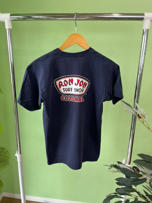 【RON JON】00's RonJon Surf Shop  Cozumel LOGO Y2K T-Shirt  （XL18-20 ボーイズサイズ)