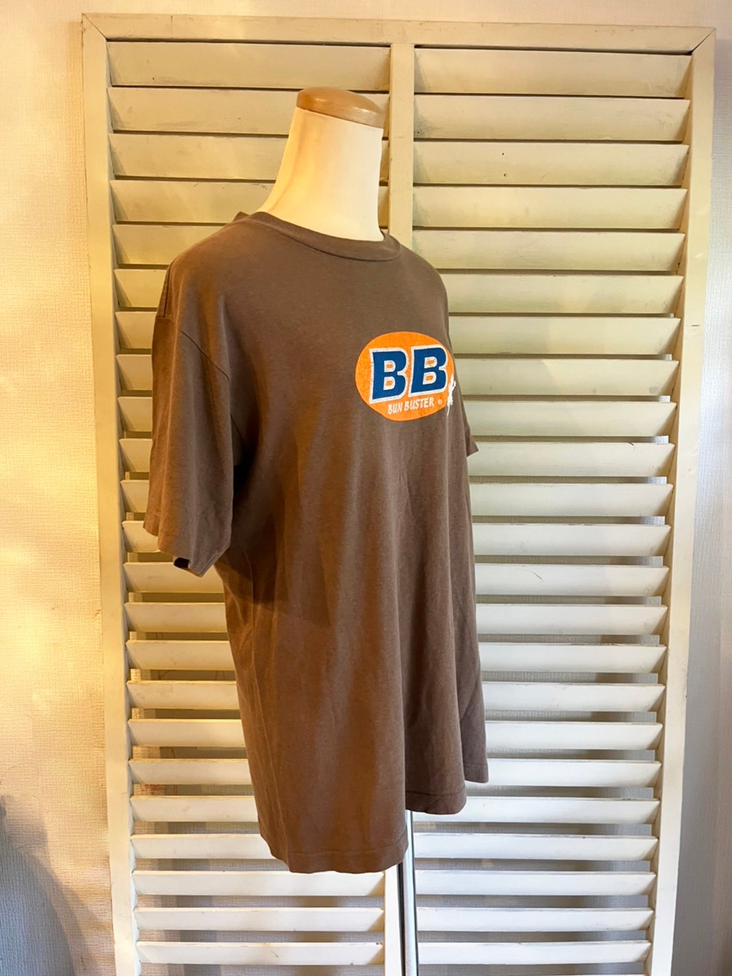 【BUN BUSTER】90's バンバスター ロゴ Tシャツ (men's M相当）