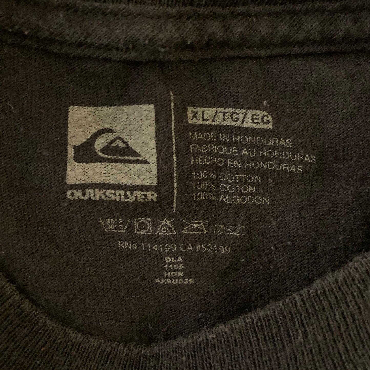 【quicksilver】クイックシルバー　サーフ　Tシャツ（men's XL)