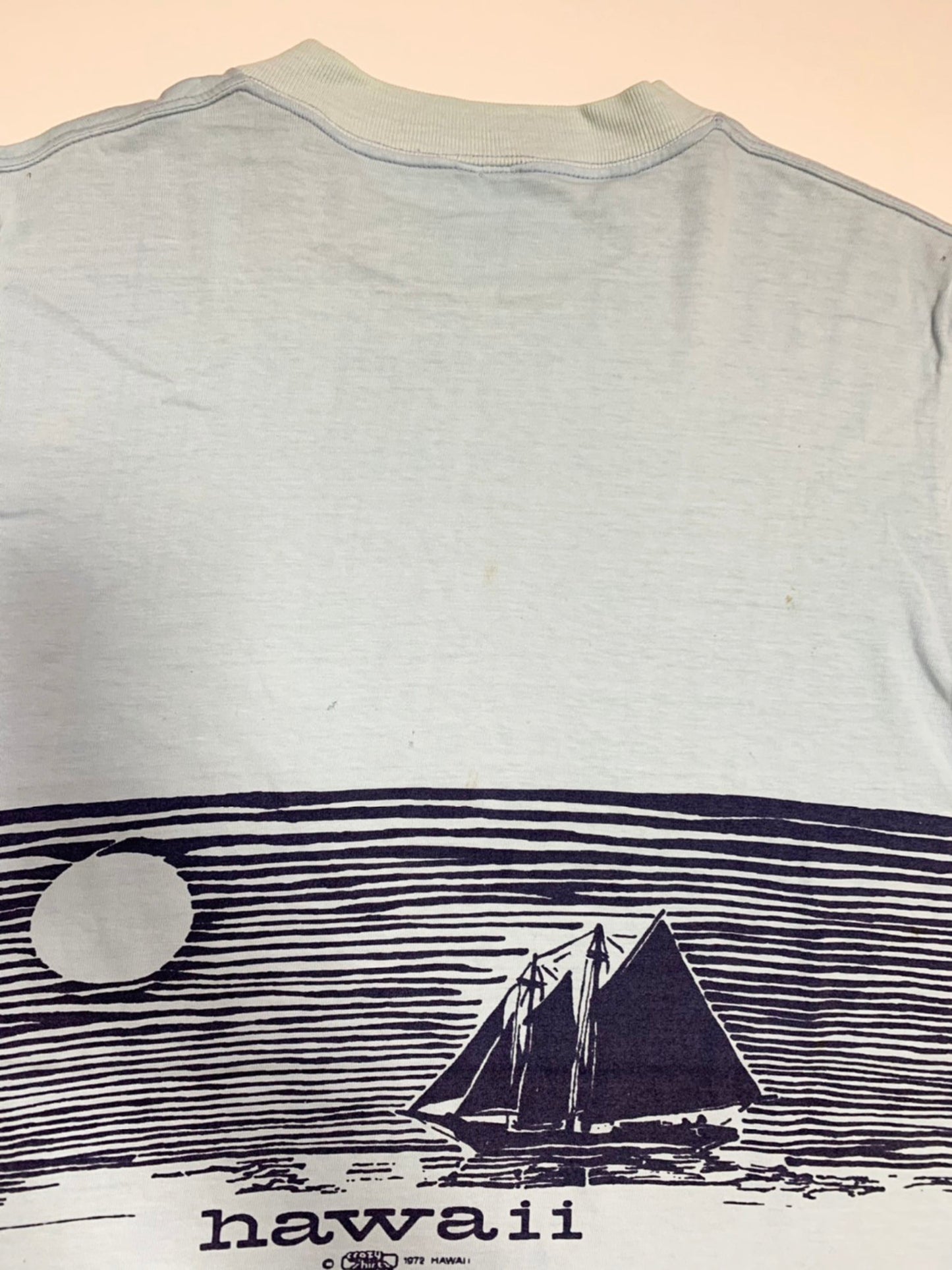 【Crazy shirts】ダメージ有り！70's クレイジーシャツ  Hawaii Tシャツ（men's XL相当）