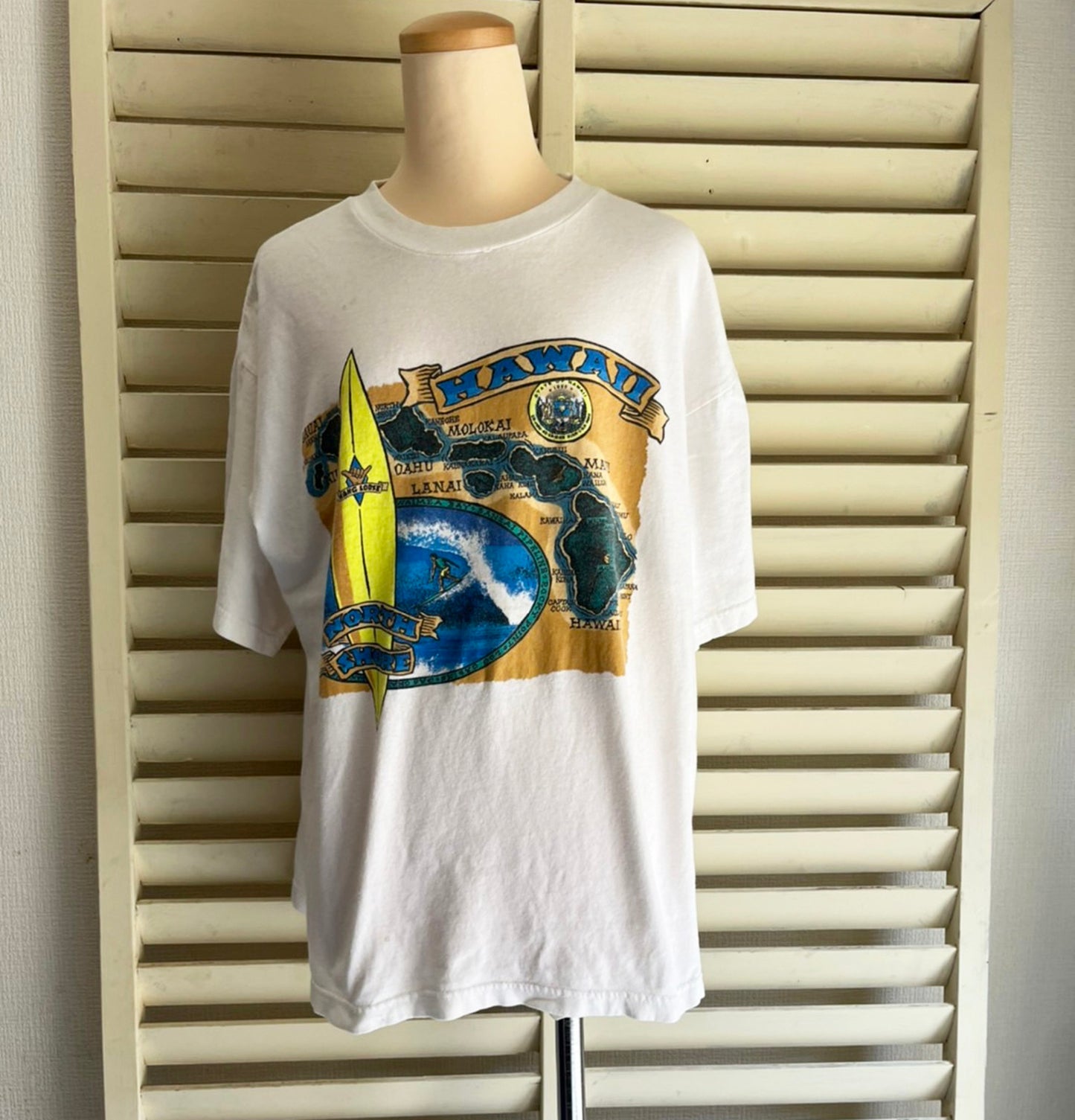 【vintage】90's  Hawaii ハワイ スーベニア Tシャツ (men's XL)
