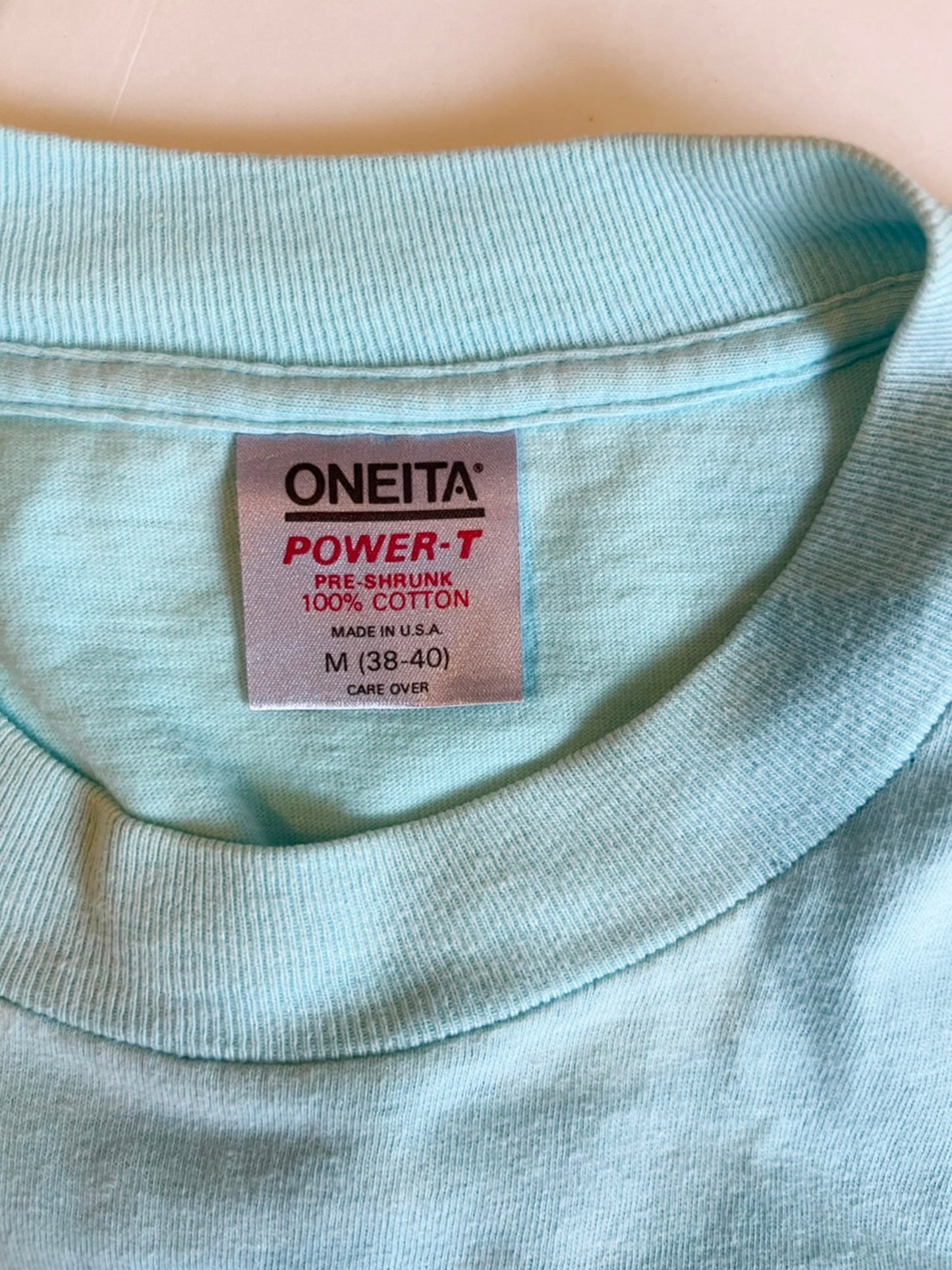 【vintage】80-90's Ensenada Mexico ONEITA製 半袖Tシャツ(men's M)