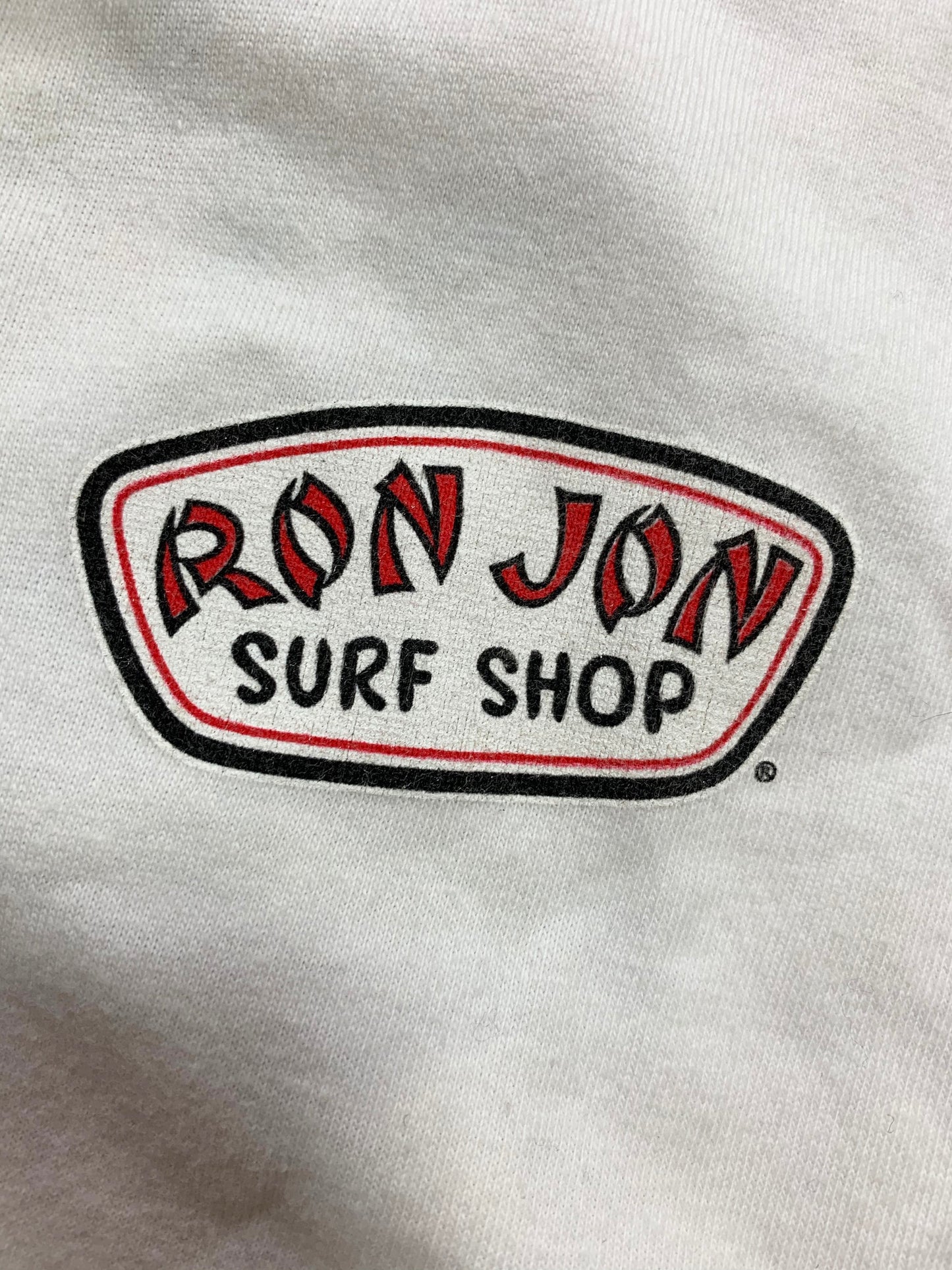 【RONJON SURF SHOP】ロンジョンサーフショップ ホワイト Tシャツ (women's M)