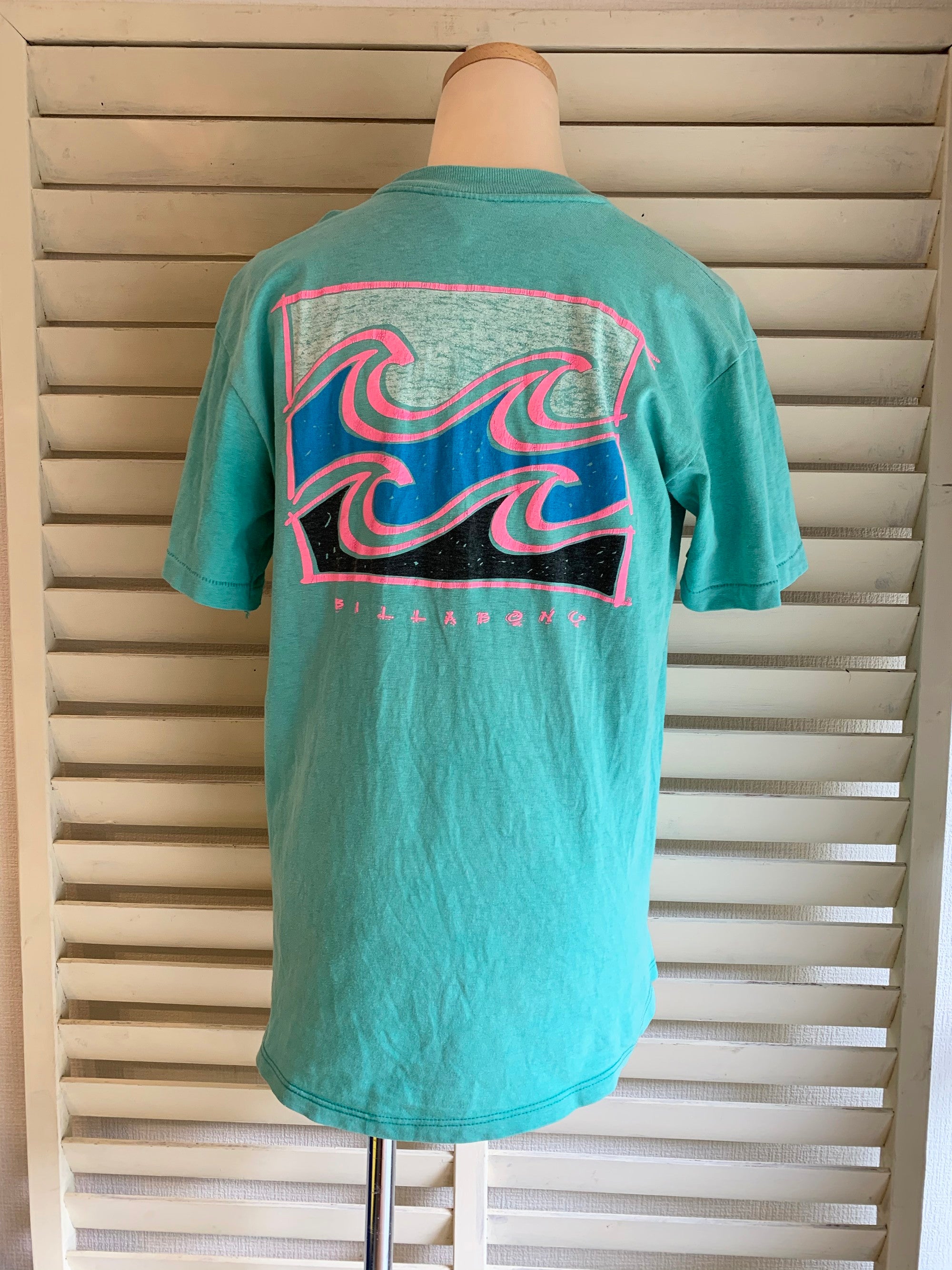 vintage】80s Stedman BILLABONG ビラボン サーフ スケートTシャツ 