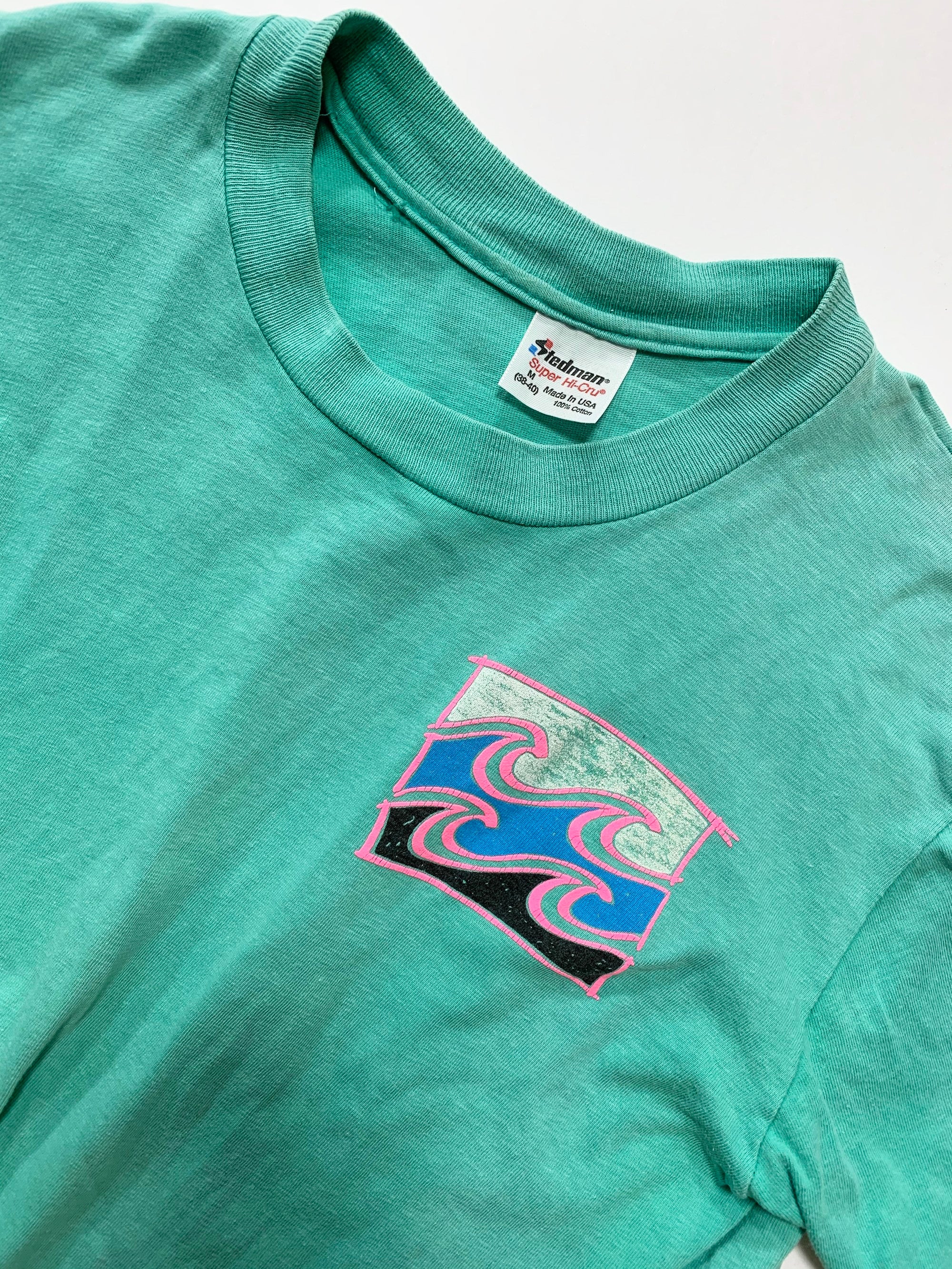 vintage】80s Stedman BILLABONG ビラボン サーフ スケートTシャツ