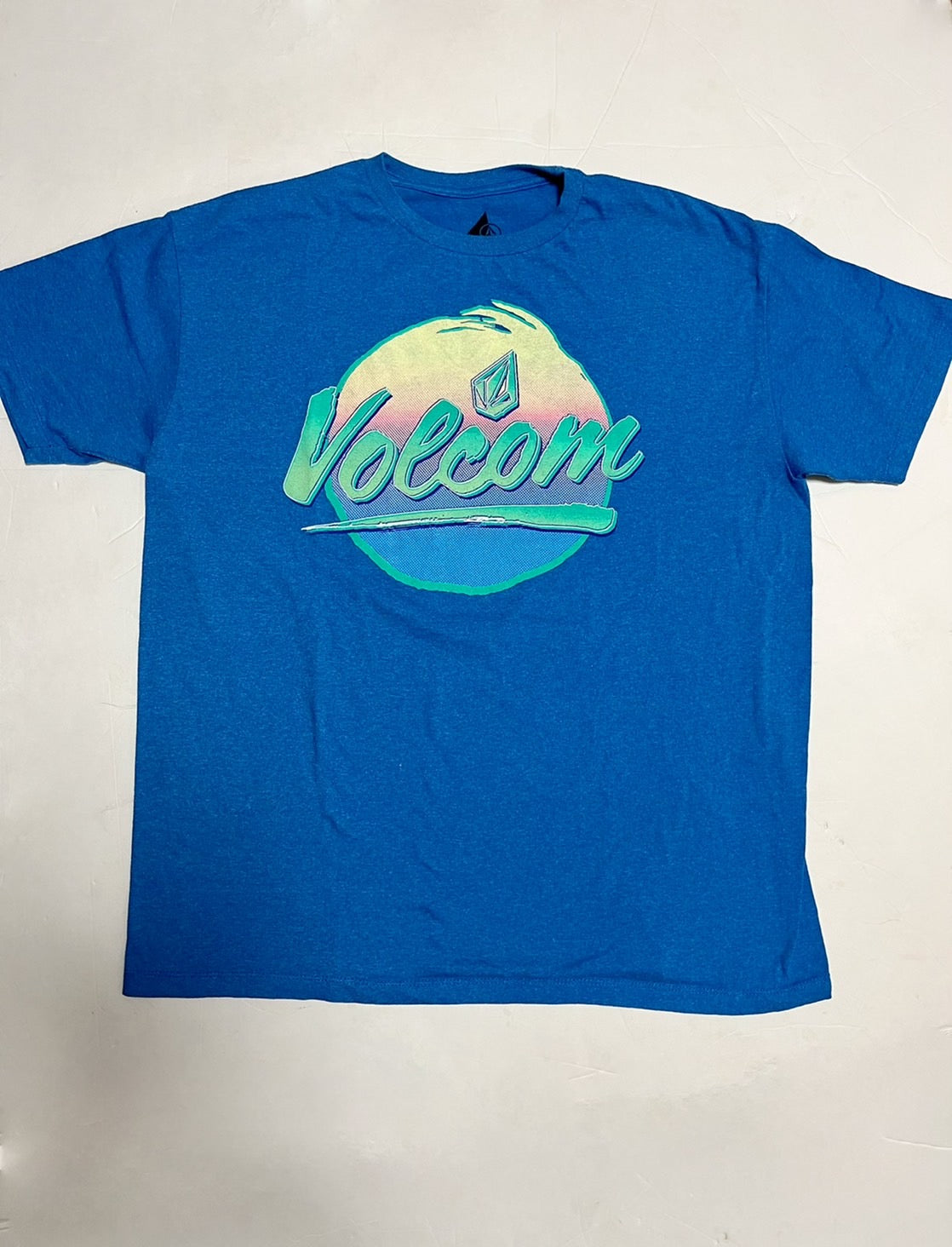 【VOLCOM】00's ボルコム サーフスケート 半袖 ロゴTシャツ (men's XL)