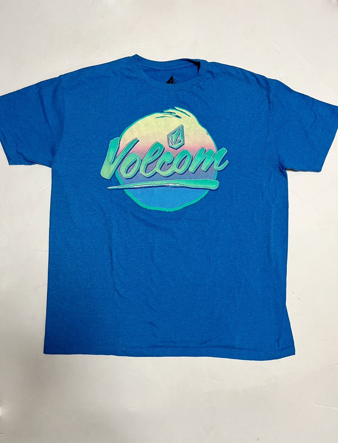 【VOLCOM】00's ボルコム サーフスケート  半袖 ロゴTシャツ (men's XL)