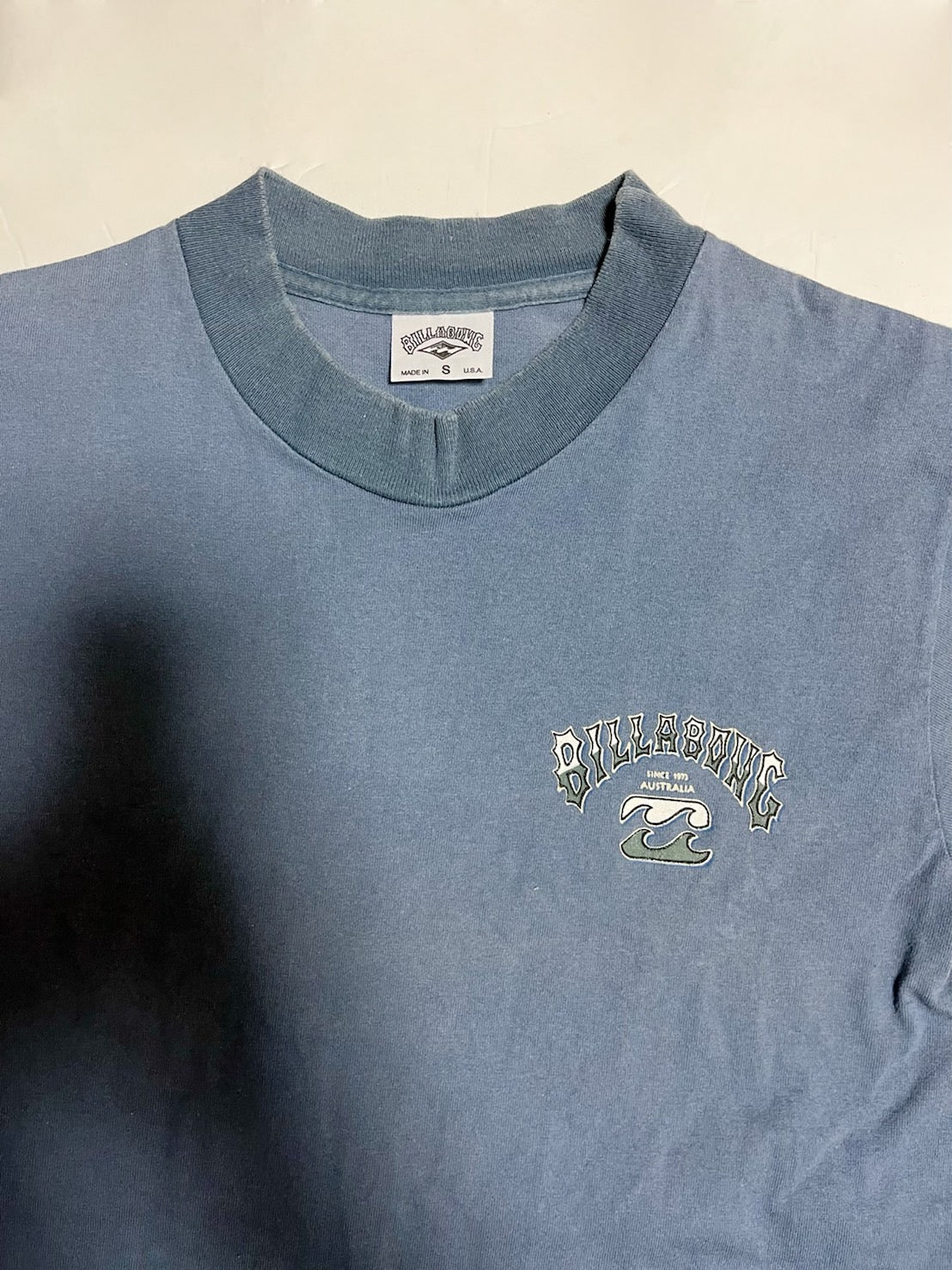 【Billabong】vintage surf 90’s Billabong  big logo T-shirt (men’s S)
