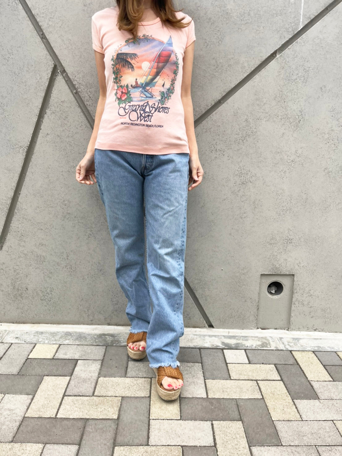 90's EURO Levis 501 ユーロリーバイス カットオフ デニムパンツ