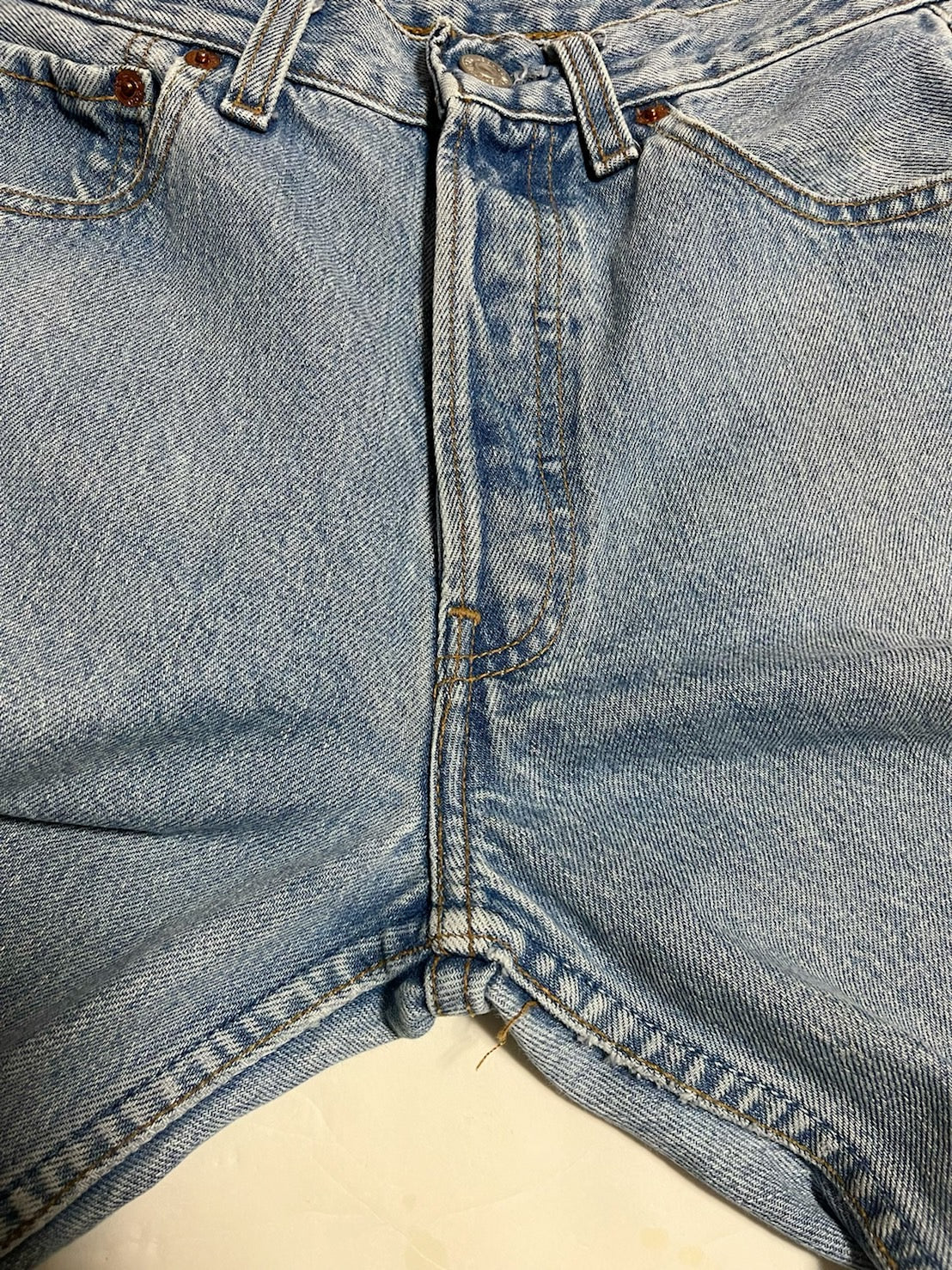 90’s EURO Levis 501 ユーロリーバイス カットオフ デニムパンツ ポーランド製 (W28 L32)