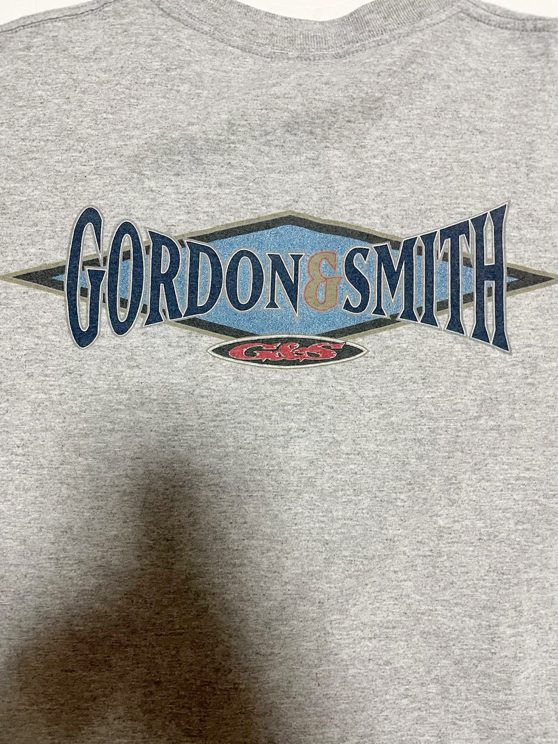 【Gordon & Smith】vintage surf Brand T-Shirt gray (men's M)