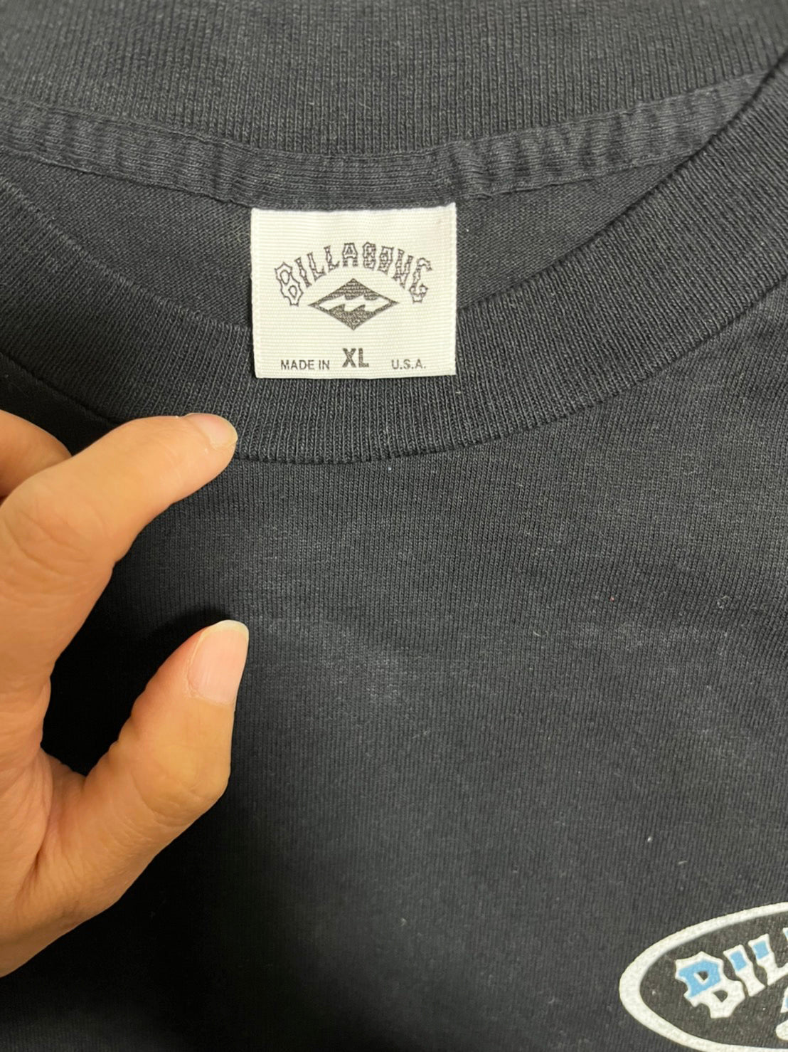 【Billabong】vintage surf 90’s Billabong Big logo T-shirt （men's XL)