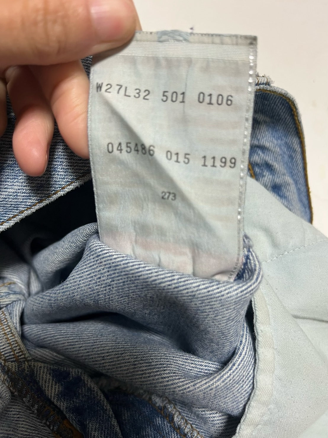 Levi's リーバイス 501 W27 made in EUROPE