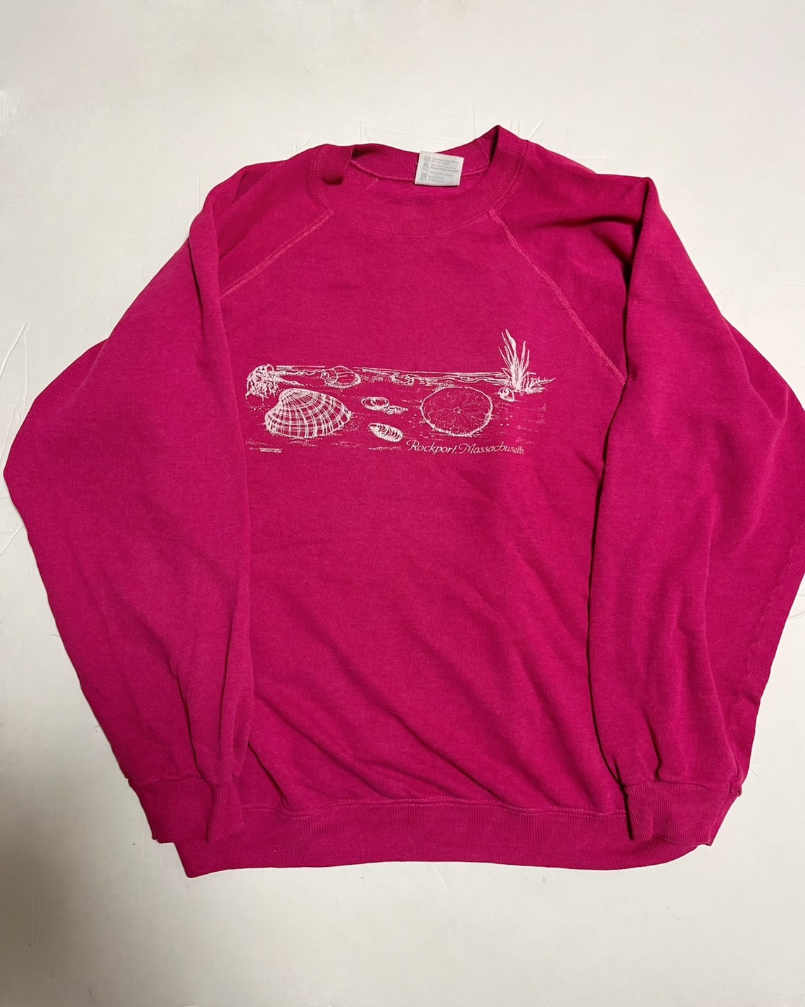 80's Hanes rockport ,Massacbusetts sweatshirt ロックポート スウェット (men's L)