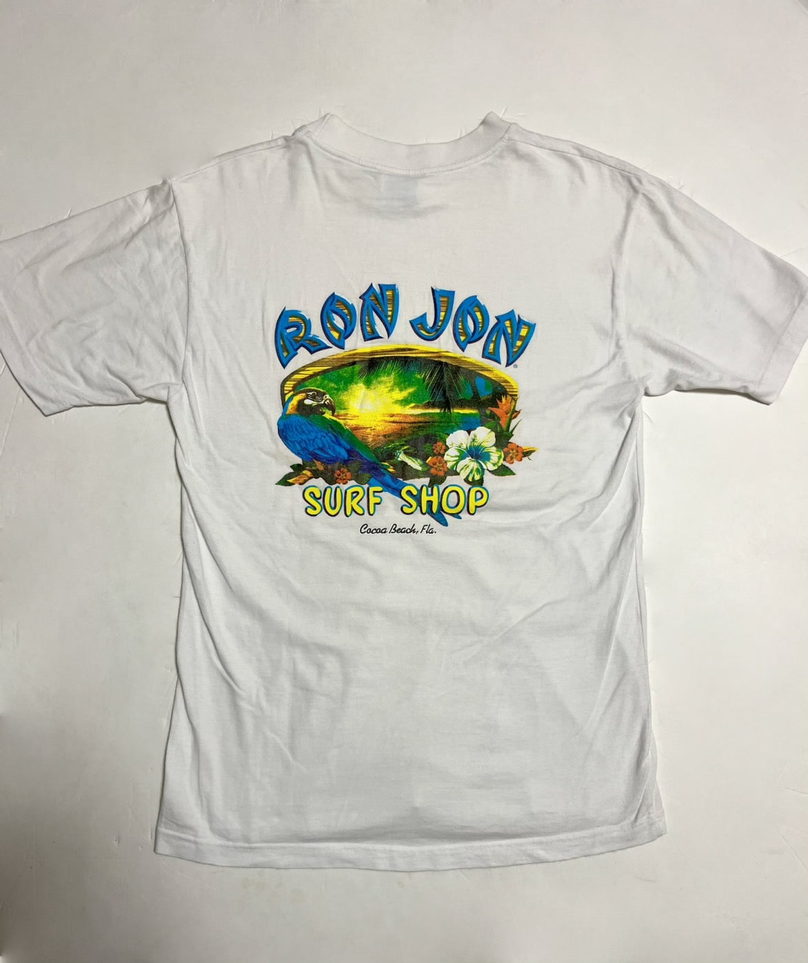 【USED】RonJon Surf Shop T-Shirt cocoa beach T-shirt (men's M)
