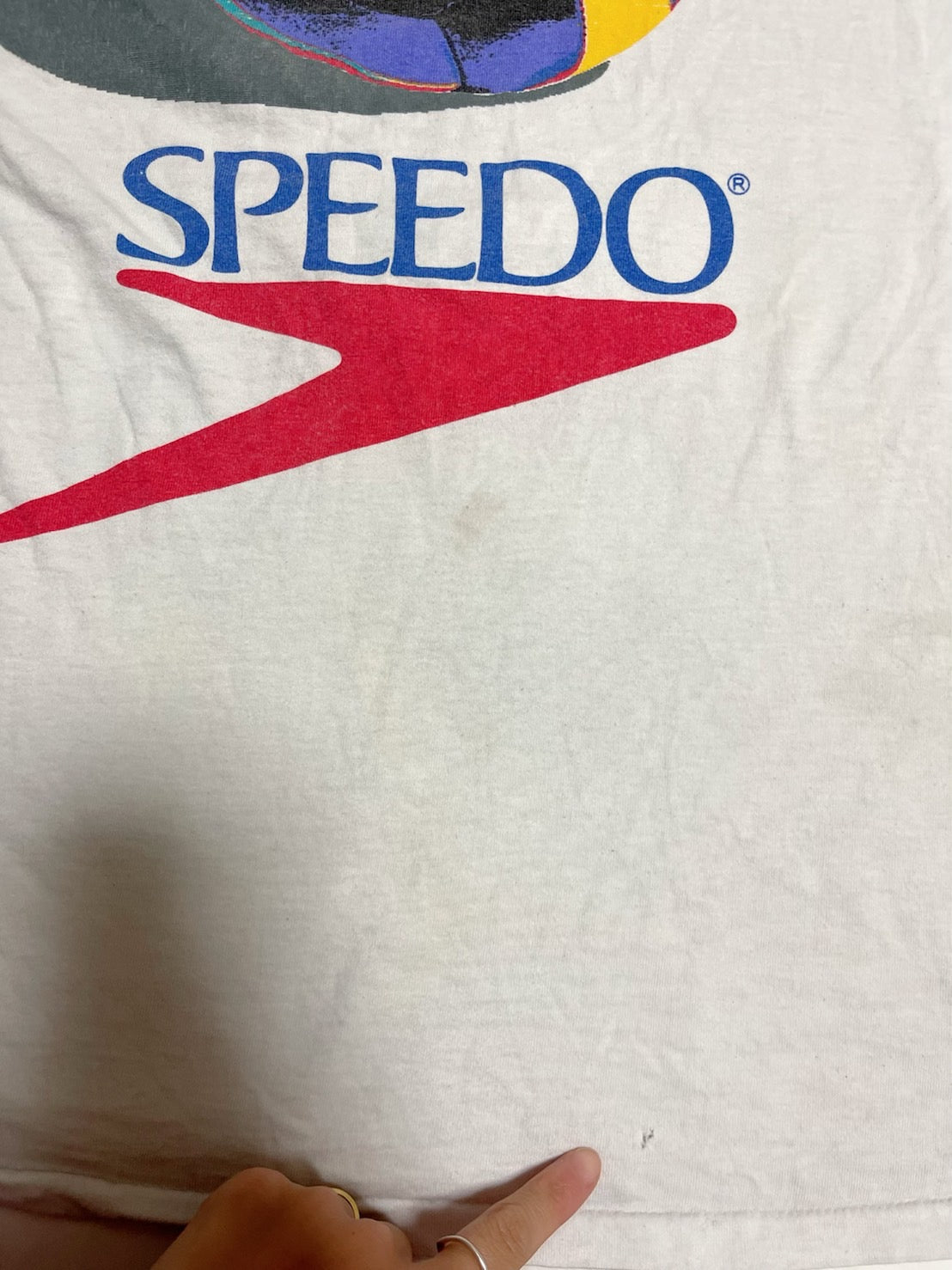 【Vintage】90's Speedo Sleeveless Tank Top made in USA (men's M)