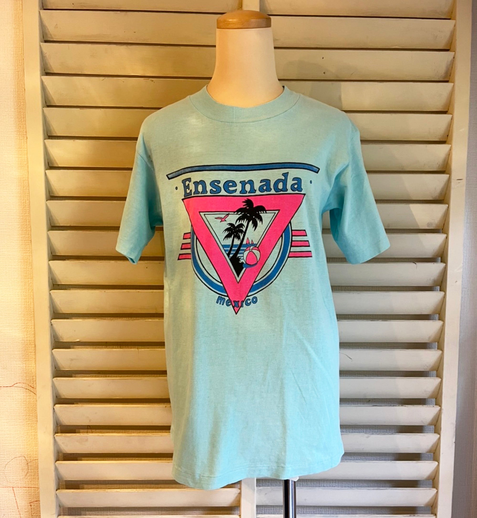 vintage】80-90's Ensenada Mexico ONEITA製 半袖Tシャツ(men's