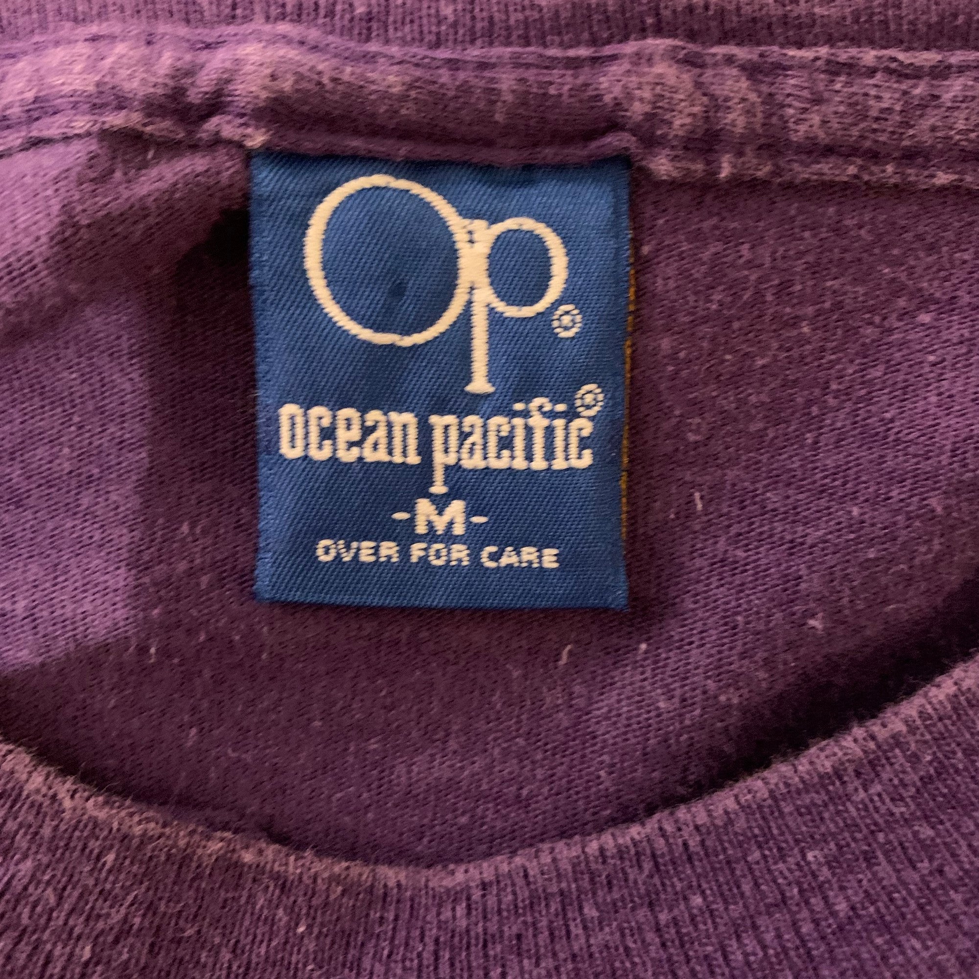 Ocean Pacific】80's オーシャンパシフィック 半袖 椰子の木 オールド