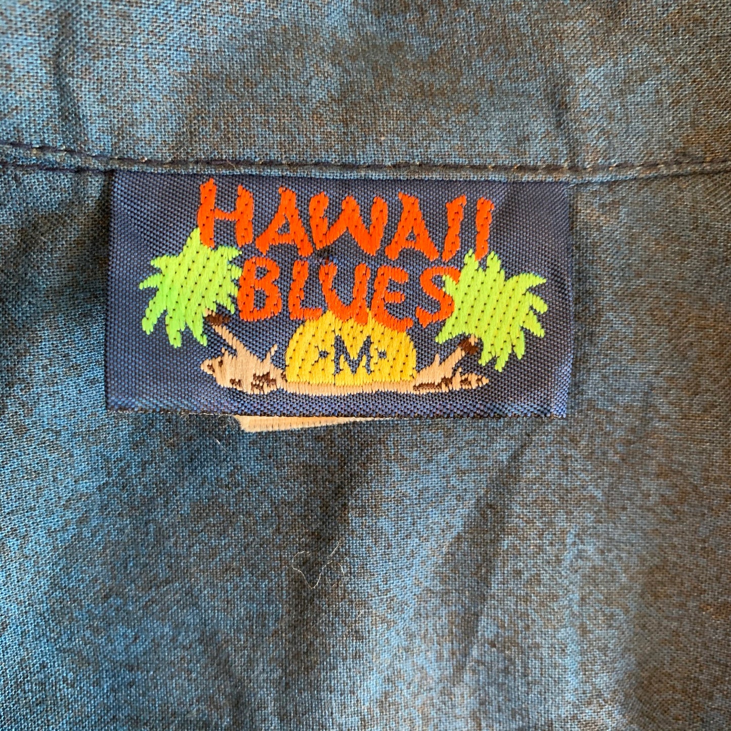 【HAWAII BLUES】ハワイアンブルース　アロハシャツ　ウィンドサーフィン　(men's M)