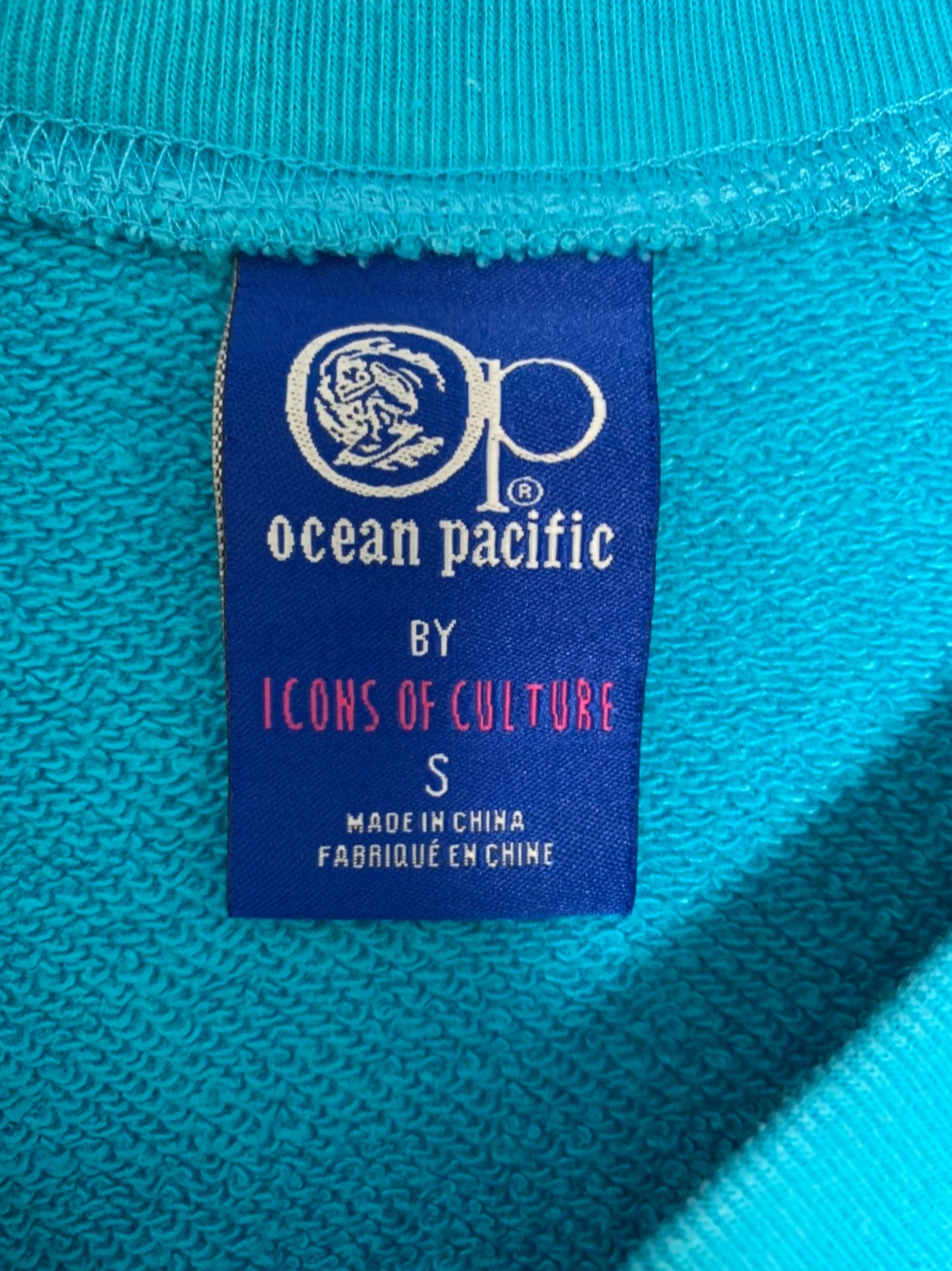 【Ocean Pacific ICONS OF CULTURE】USED オーシャンパシフィック スウェット トレーナー（men's S)