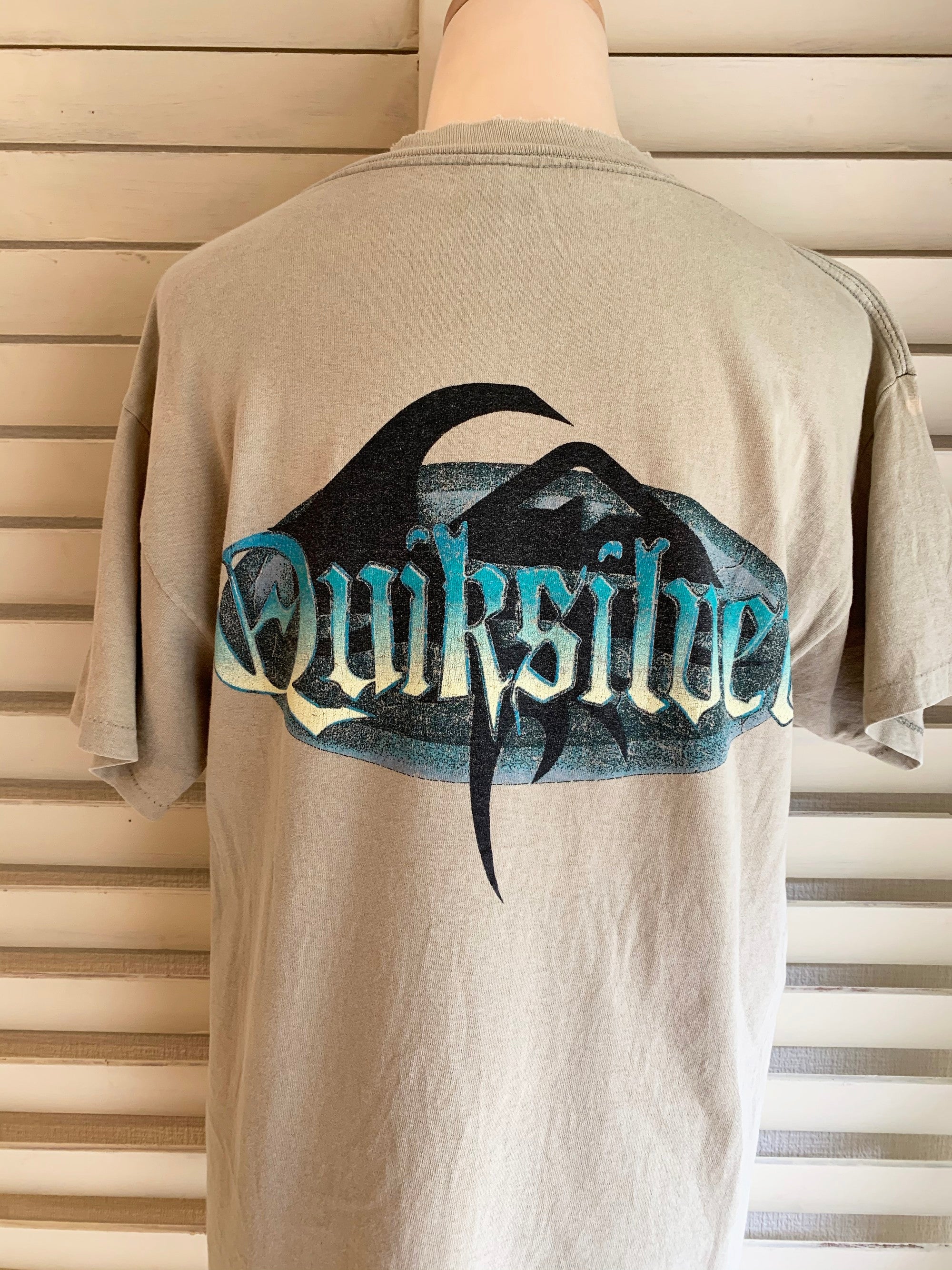 上田の安子_古着QUIKSILVER クイックシルバー Tシャツ 90s オールド 長瀬智也