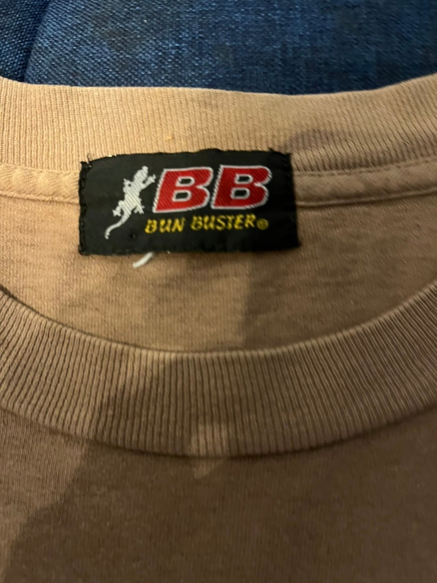 【BUN BUSTER】90's バンバスター ロゴ Tシャツ (men's M相当）
