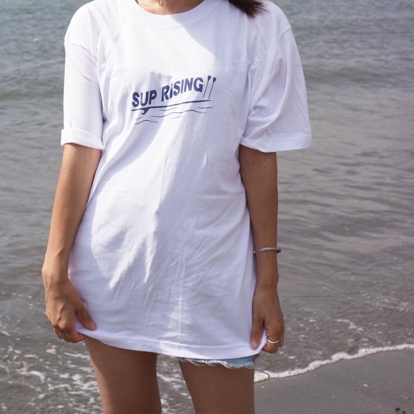 【完全受注生産】sup rising チャリティーTシャツ(men's Lサイズ)