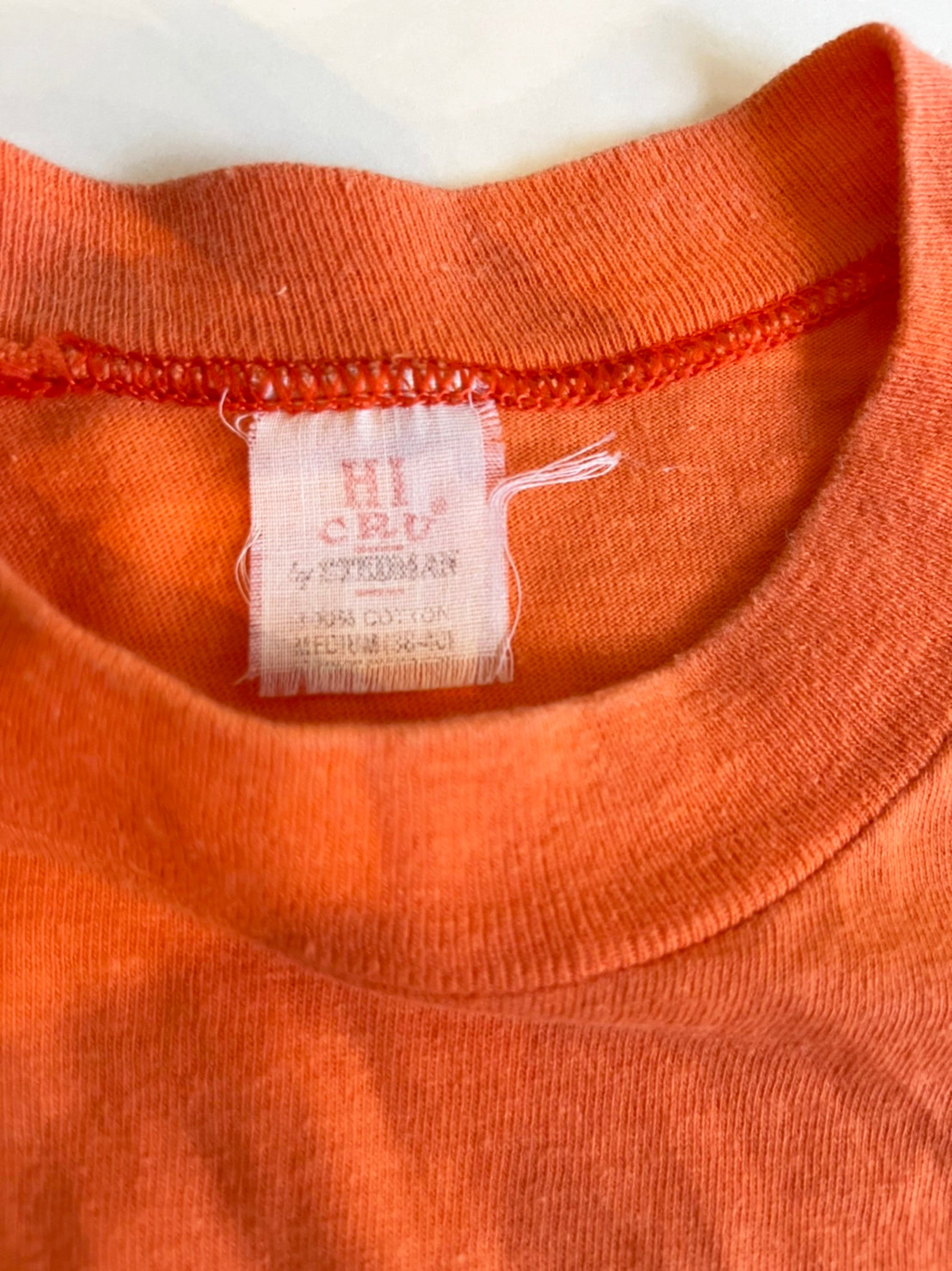 vintage】70-80s HI CRU by stedman サーフプリント Tシャツ(men's M