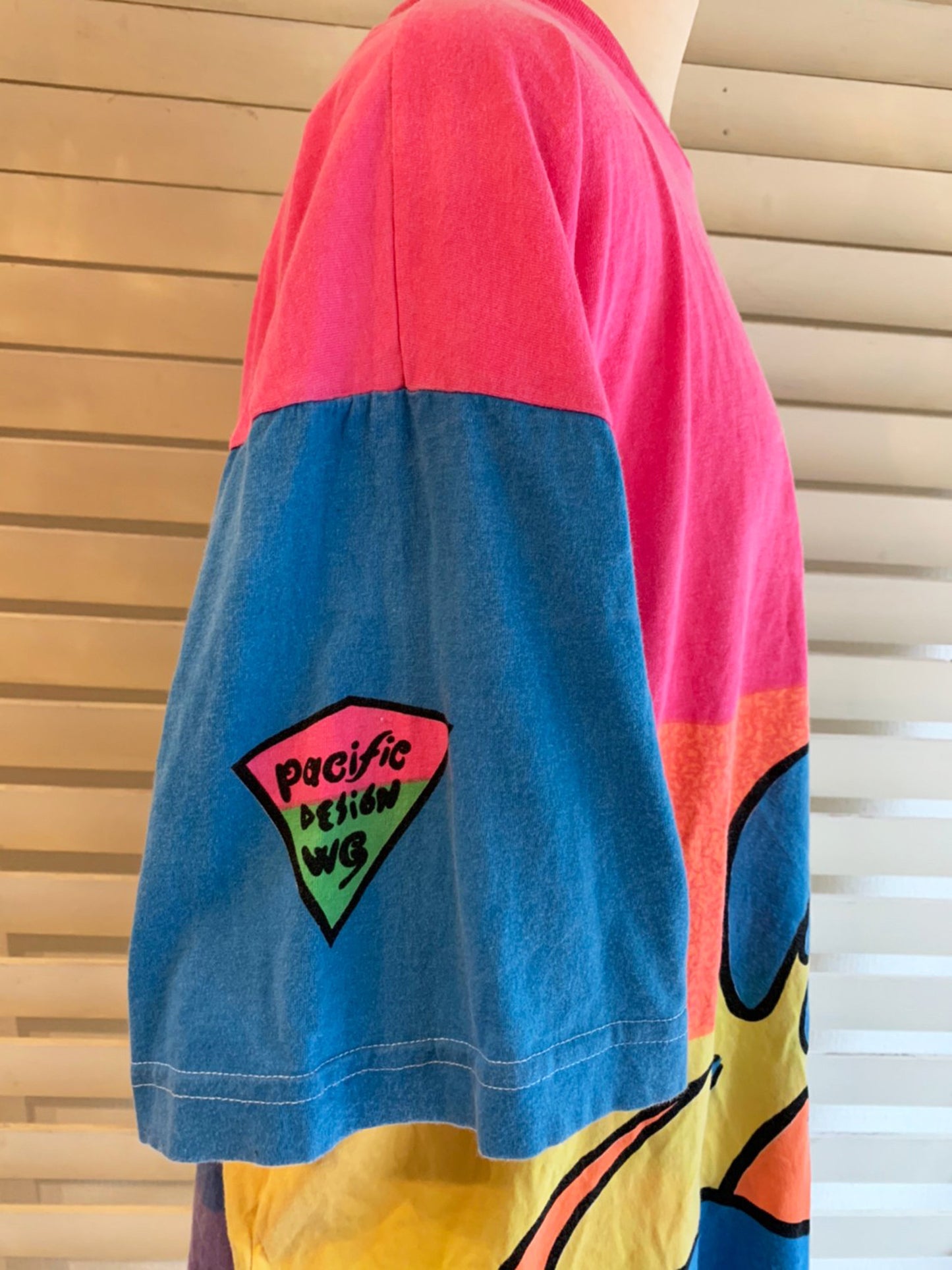 【EUROvintage】90's  PACIFIC  オールドサーフ Tシャツ (men's L)